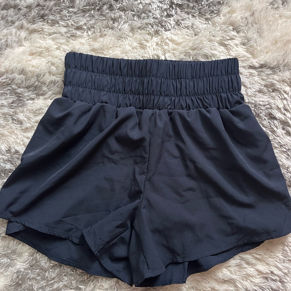 SHEIN High Waist Black Shorts